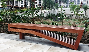 Wooden Bench